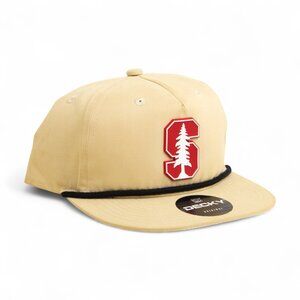Stanford Cardinal 3D Classic Rope Hat- Birch/ Black